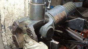 Разборка крестовины. Пресс РЕМЭКС.