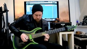 _The Watcher_ Andy James demoing the Kiesel Polarity active coil split pickups