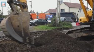 Замена дорожного полотна и обустройство тротуаров: капремонт улицы Крылова стартовал в Абакане