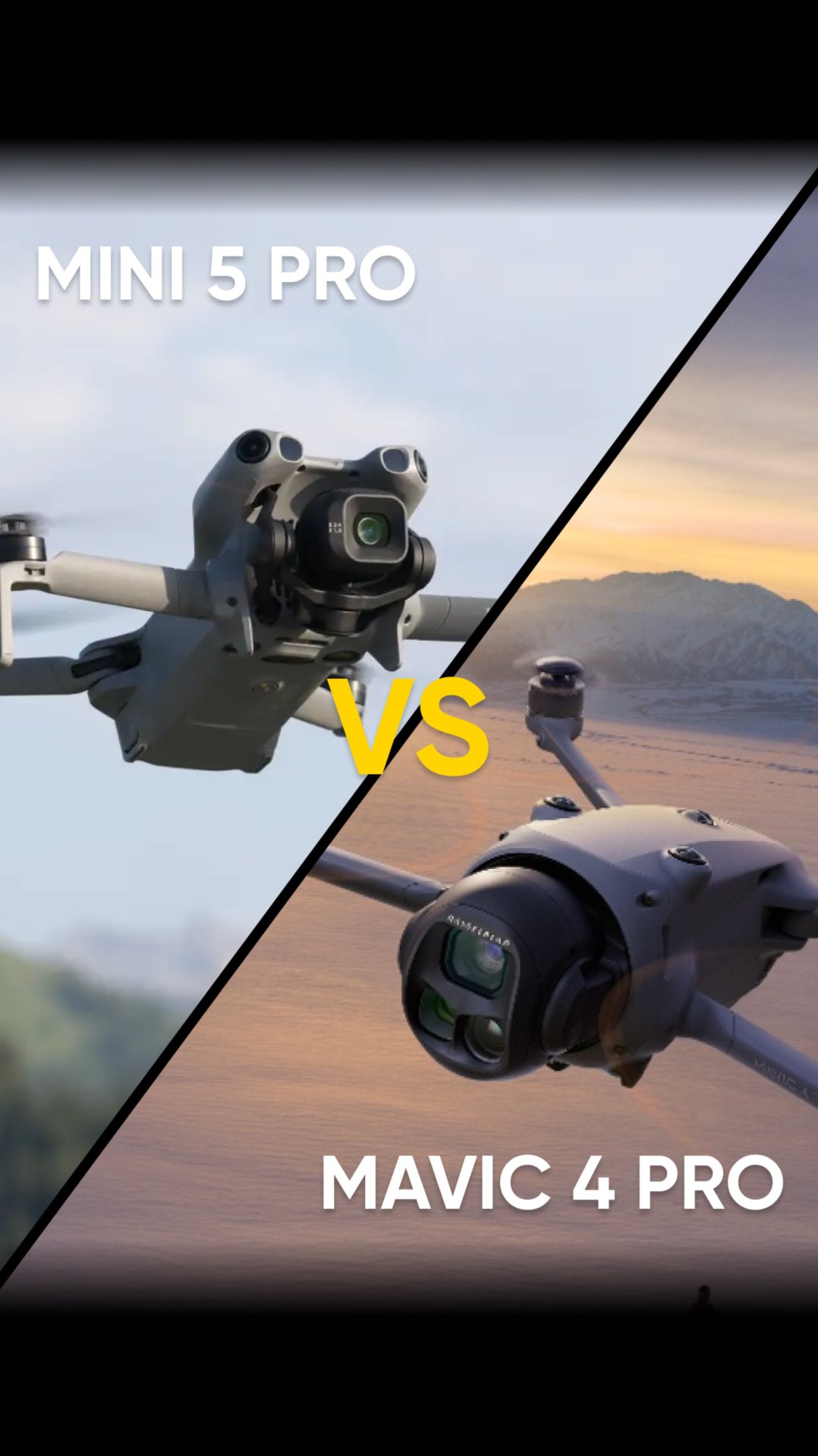 DJI Mavic 4 Pro VS Mini 5 Pro – какой дрон выбрать? 🚁 смотреть онлайн