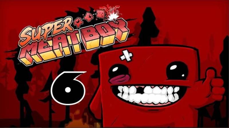 Прохождение Super Meat Boy №6 The Salt Factory смотреть онлайн