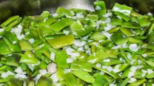 Лобио из зеленой фасоли