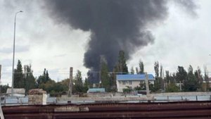 ‼️🇷🇺В Крыму в Феодосии пожар на нефтебазе
Украинские пропагандисты поспешили заявить,