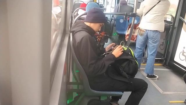 Поездка На Электробусе М53 ВДНХ-Главный ВходСамотёчная Площадь Москва 28.08.2025