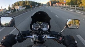 Динамика езды на Honda X4 SC38 1998г.в.
