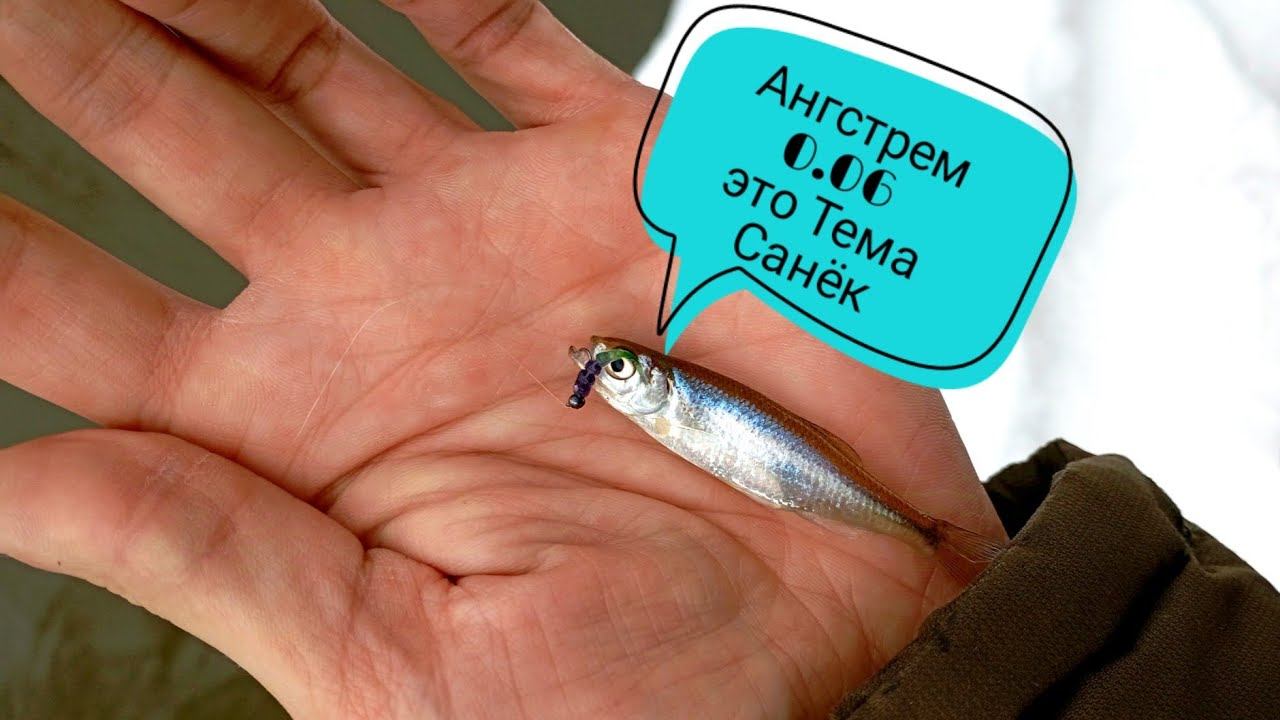 Ангстрем Мормышинг. Ловит Самую Мелочь.Мормышка 0.06 смотреть онлайн