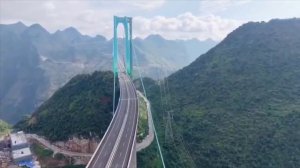 Всего за 3 года в Китае построили самый высокий мост.