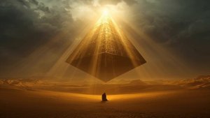 Floating Glass Pyramid Above Desert 🌅 2-Hour Mystical Ambience ｜ Golden Light Beams ｜ Wanderer