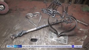 Укрощение сплавов и искусство из огня и металла: в Кузбассе возрождается профессия кузнеца