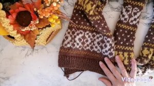 Оссений вязальный влог .Обо всем понемногу