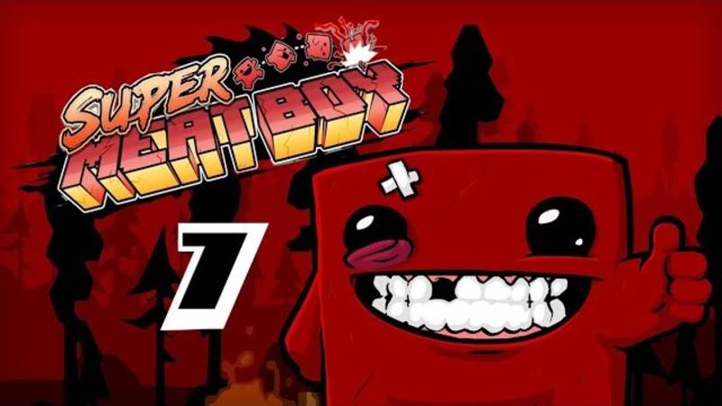 Прохождение Super Meat Boy №7 The Hell смотреть онлайн