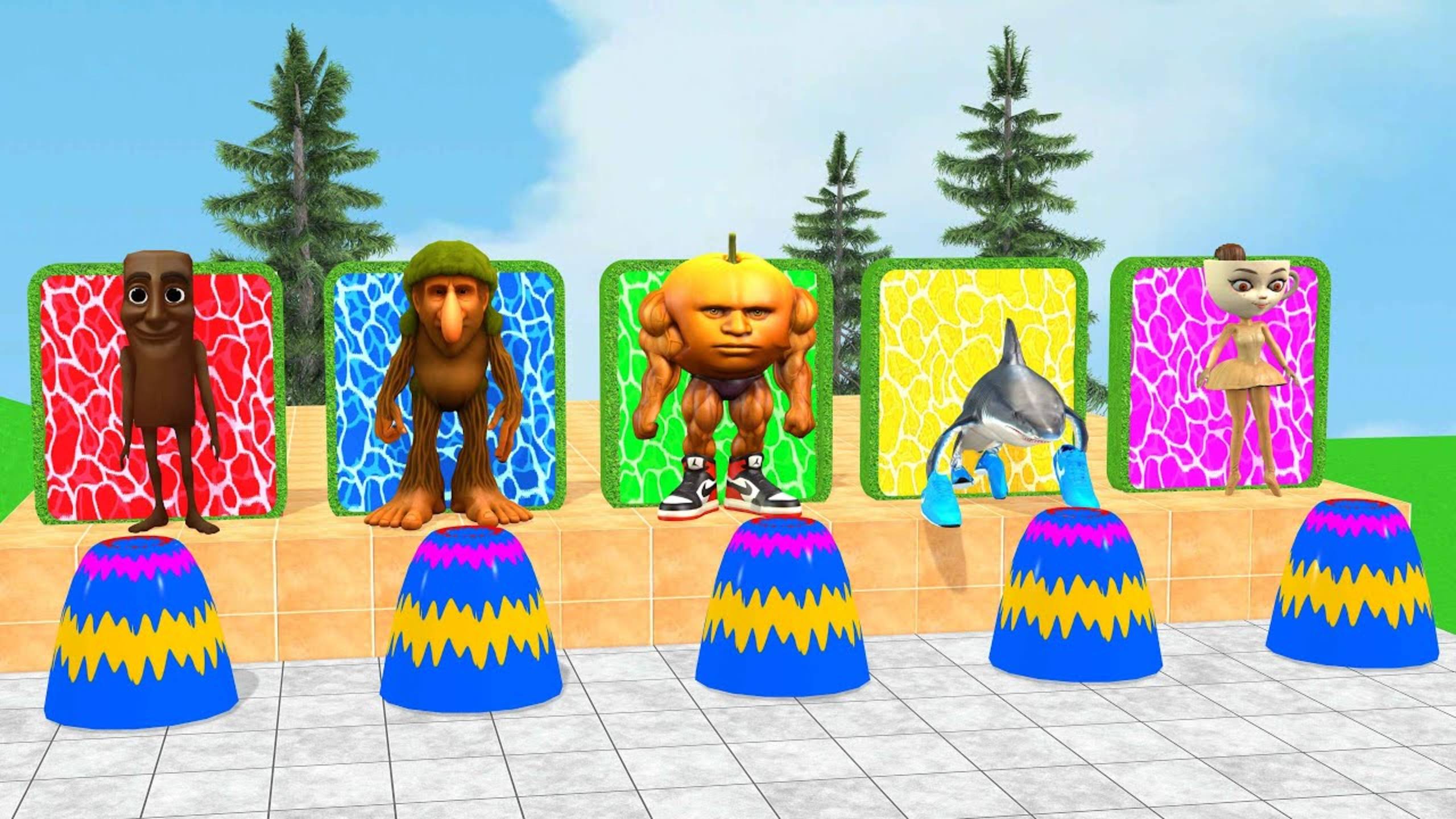 Брейнрот проходит испытания | Итальянские  мемы - в опастности| Мультики про АКУЛУ смотреть онлайн