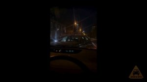 Быдло на встречке. Прощайте права! Мгновенная карма