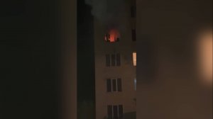 ПОЖАР В ПЯТИЭТАЖКЕ