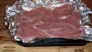 Курица отбивная с овощами