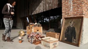 Soggiorno moderno Side System con porta tv orientabile Flag - backstage shooting fotografico