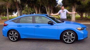 Honda Civic Hybrid 2025 года, это лучший во всём Civic