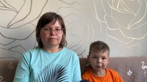 Видеообращение мамы Андрея Петрова