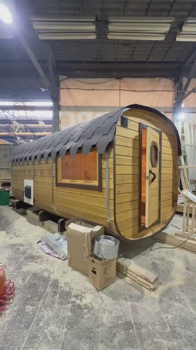 Баня-Бочка Квадро 4.52.15м от компании DSV Group