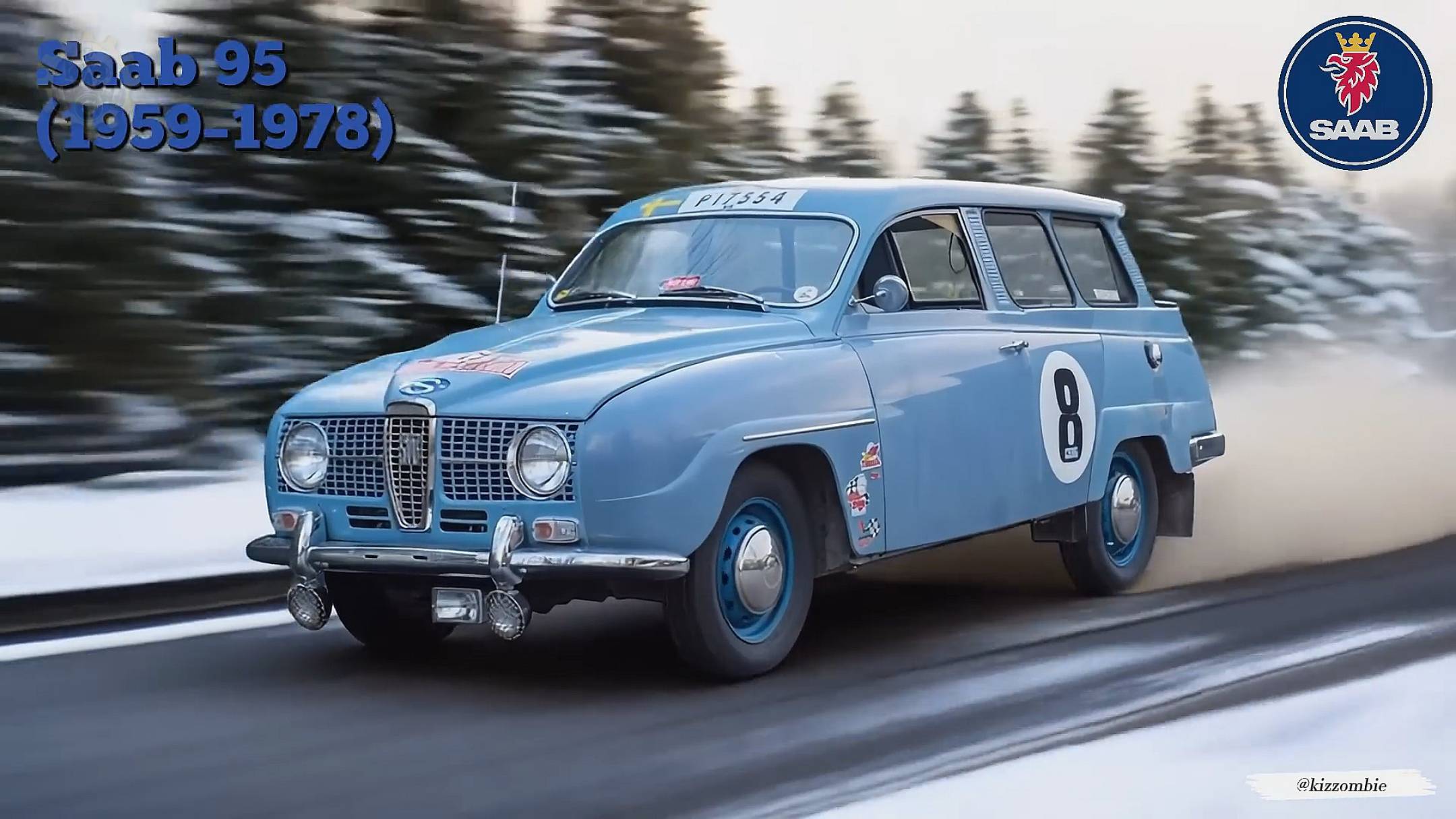 Saab (1947-2012) История трансформации автомобиля #Technoyarus