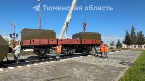 В Ишиме создают памятник-бронепоезд «Патриот»