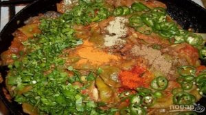 Лобио из зеленой фасоли по-грузински