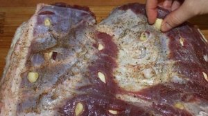 Мясной рулет в аэрогриле