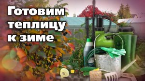 Теплица осенью. Сделайте так для будущих урожаев