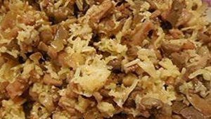 Котлеты с грибами в духовке