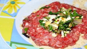 Котлеты с начинкой из яйца