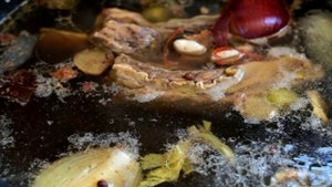 Мясной суп по мотивам фо бо