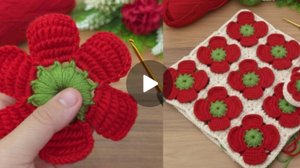 Цветочный плед крючком😍 Схема вязания цветка #вязаниекрючком #все_в_жизни_связано