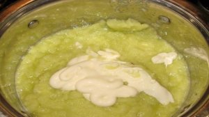 Кабачковая икра с майонезом и пастой