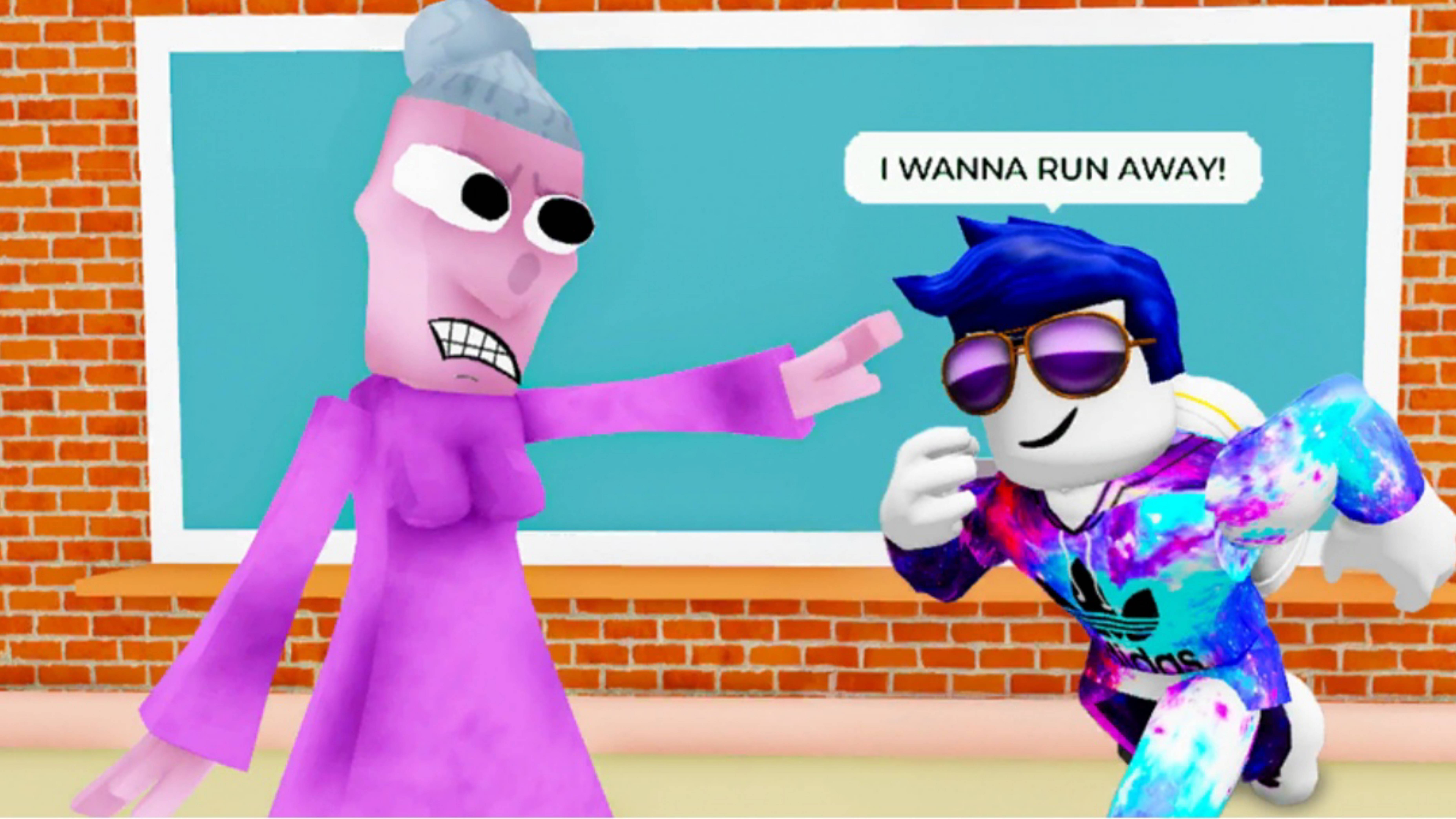 Взбесить учителя в роблокс вместе с BLOG BRO