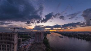 ТЭЦ-облачный закат над Питером 2025.08.24 [2K | Thievery Corporation — Let The Chalice Blaze]