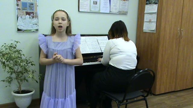 Казанцева Мария Сладкая песенка муз.  С. С. Прокофьева сл. Н.П. Саконской