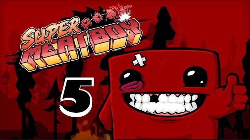 Прохождение Super Meat Boy №5 The Salt Factory смотреть онлайн