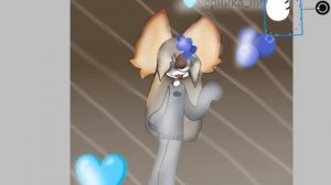 вот я на конкурс 🩵черники_нике🩵 нарисовала арт: 3