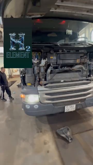 🚛 Scania G400 + H₂ Element | Установка на грузовик с пробегом 1,1 млн км