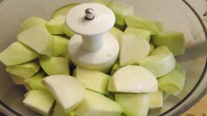 Кабачковая икра с луком на зиму