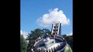 Аттракцион "Лунный экспресс" в парке  аттракционов "Орион" на ВДНХ