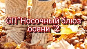 СП"Носочный_ блюз _осени " сезон2/ отчёт сентябрь🍂🍂🍂