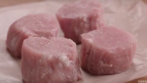 Медальон из свинины