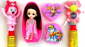 Розовые Сладости & Щенячий Патруль | Toybox АСМР | Новое Видео