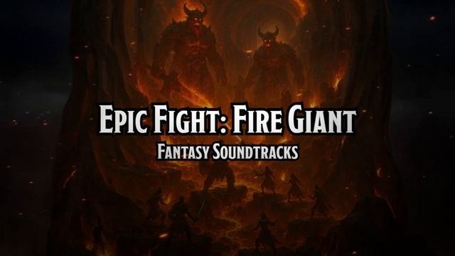 Epic Fight Fire Giant D&D TTRPG Battle Combat Fight Music 1 Hour By RPG Soundtracks