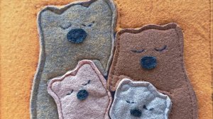 Книжка из фетра для малышей