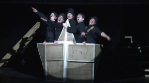 В учебном театре ЯГТИ представили «бумажный» спектакль