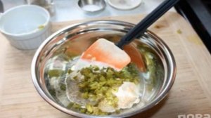 Картофельный салат с яйцом