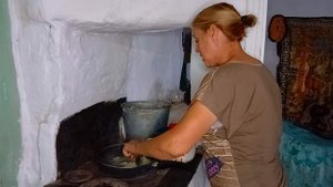 Жизнь в деревне. Затопили печь Готовлю суп с дымком