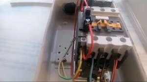 Настройка пускателя с тепловой защитой (15-22 кВт)